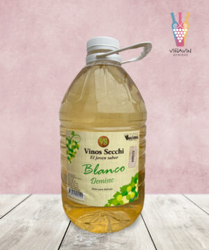 Vinos Secchi Bidon 3 Lts. - Blanco Demisec