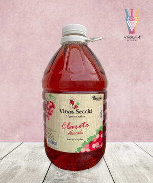 Vinos Secchi Bidon 3 Lts. - Clarete
