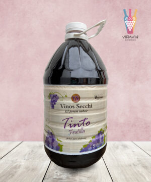 Vinos Secchi Bidon 3 Lts. - Tinto Frutilla