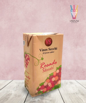 Vinos Secchi Tetra Pak Rosado Moscatel