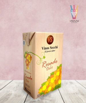 Vinos Secchi Tetra Pak Rosado Dulce