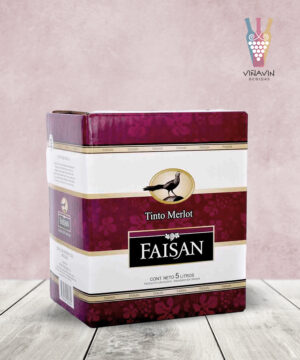 Vinos Faisan Merlot Bag in Box 5L