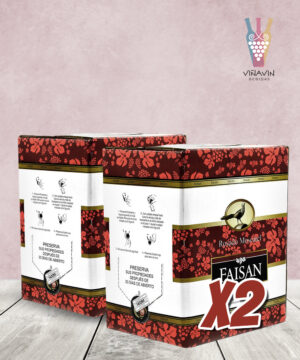 Vinos Faisan Bag in Box Caja x2 unid.