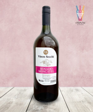 Vinos Secchi Botella 1,5 Lts. Rosado Moscatel