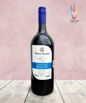 Vinos Secchi Botella 1,5 Lts. Tannat Merlot