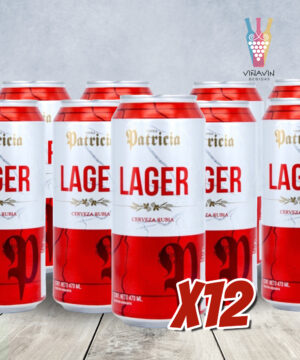 Cerveza Patricia Lata 473ml x6
