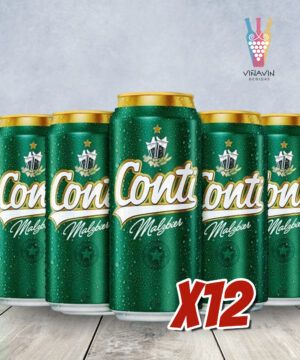 Cerveza Conti Lata 473ml x12